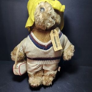 Paddington Bear Plush with Yellow Hat